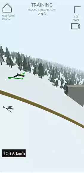 LiftAir Ski Jump Captura de tela 3