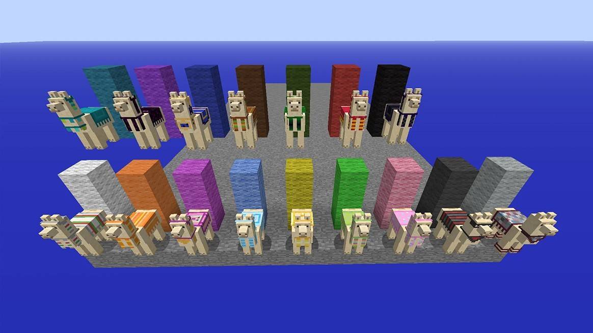 lama's in Minecraft