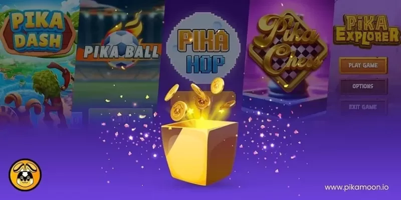 Pikamoon เปิดตัวเกม P2E Crypto Arcade ฟรีตอนนี้