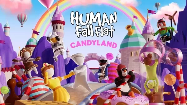 Human Fall Flat Mobile Unveils Candyland Level