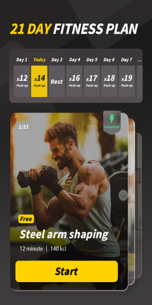 Muscle Monster Workout Planner MOD APK स्क्रीनशॉट 2