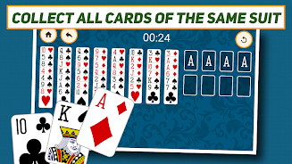 FreeCell Solitaire: Classic Captura de pantalla 2