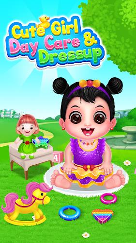 Cute Girl Daycare & Dress up 螢幕截圖 0