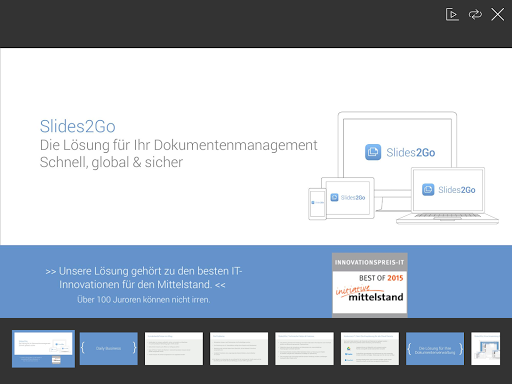 Slides2Go Capture d'écran 3