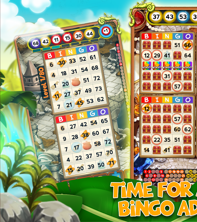 Bingo Treasure Quest - Paradise Island Riches Zrzut ekranu 0