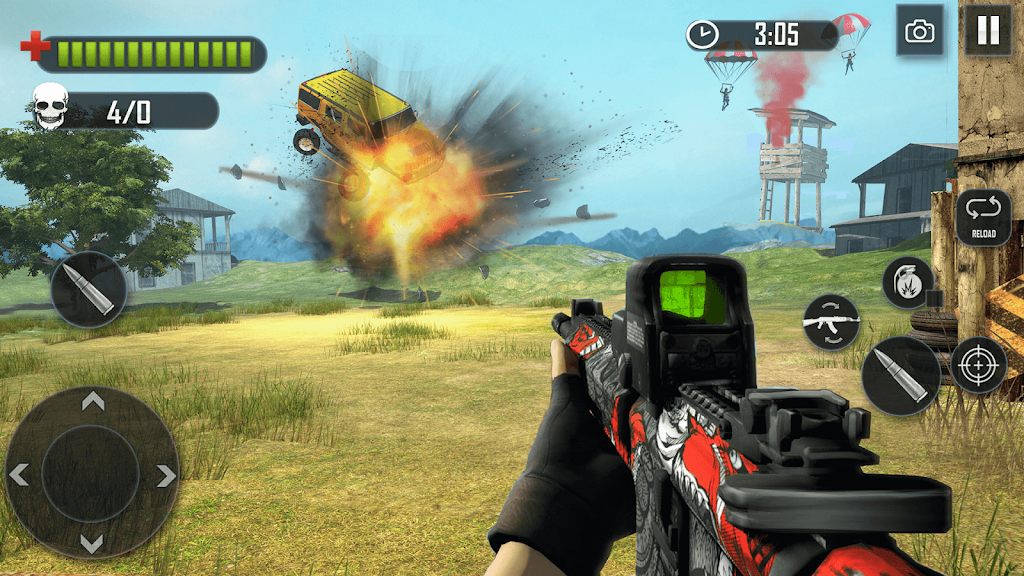 Impossible Counter Terrorist Mission: Gun Shooting Captura de pantalla 2