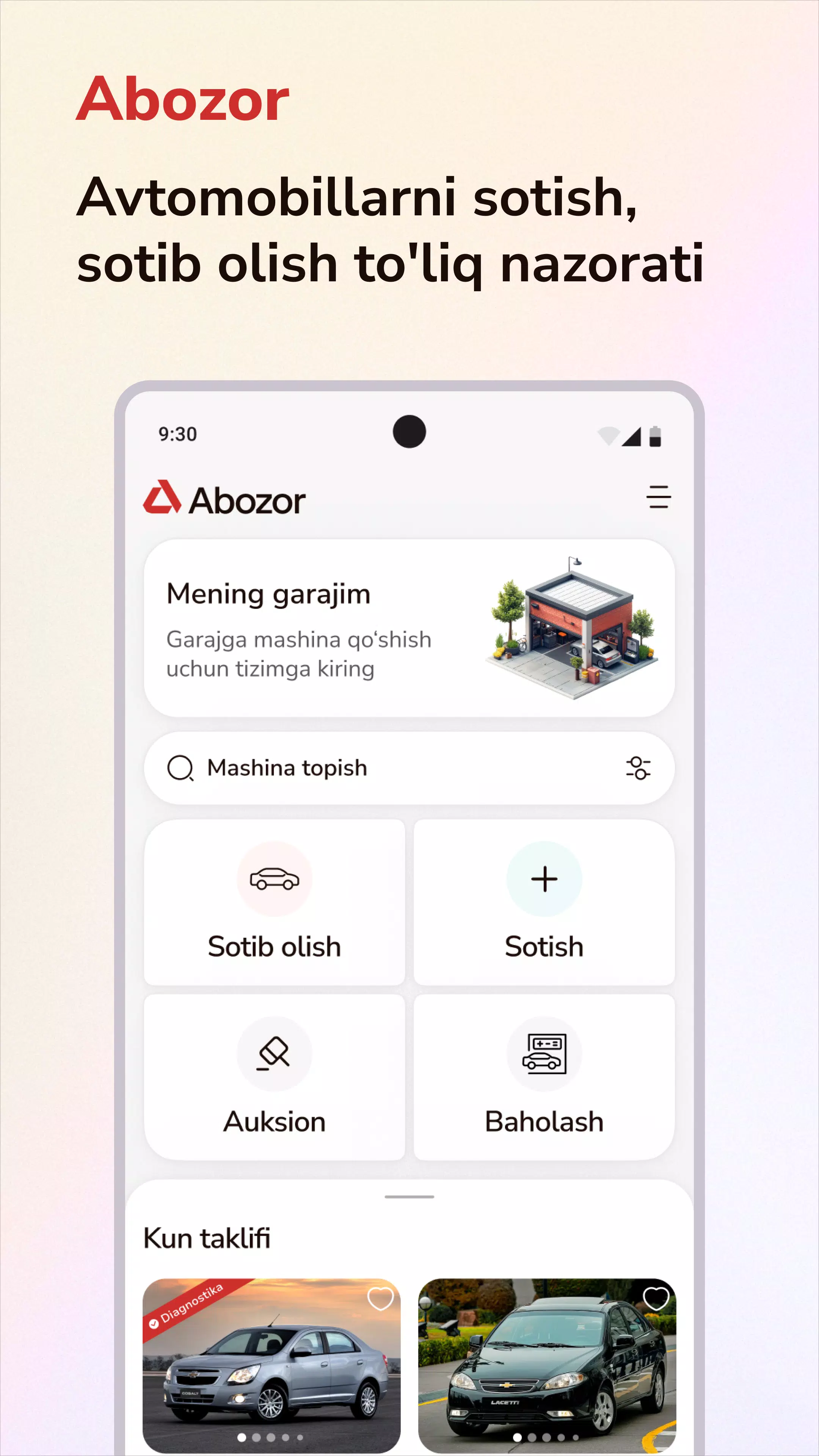 Abozor Zrzut ekranu 0
