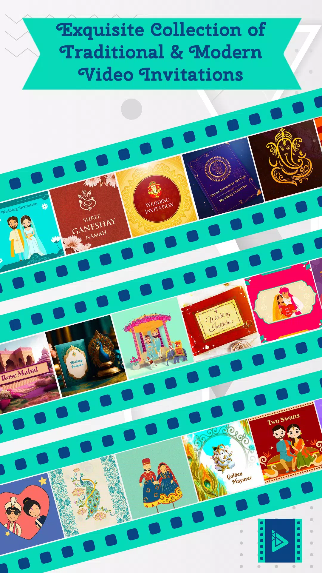 Video Invitation Maker App 螢幕截圖 3