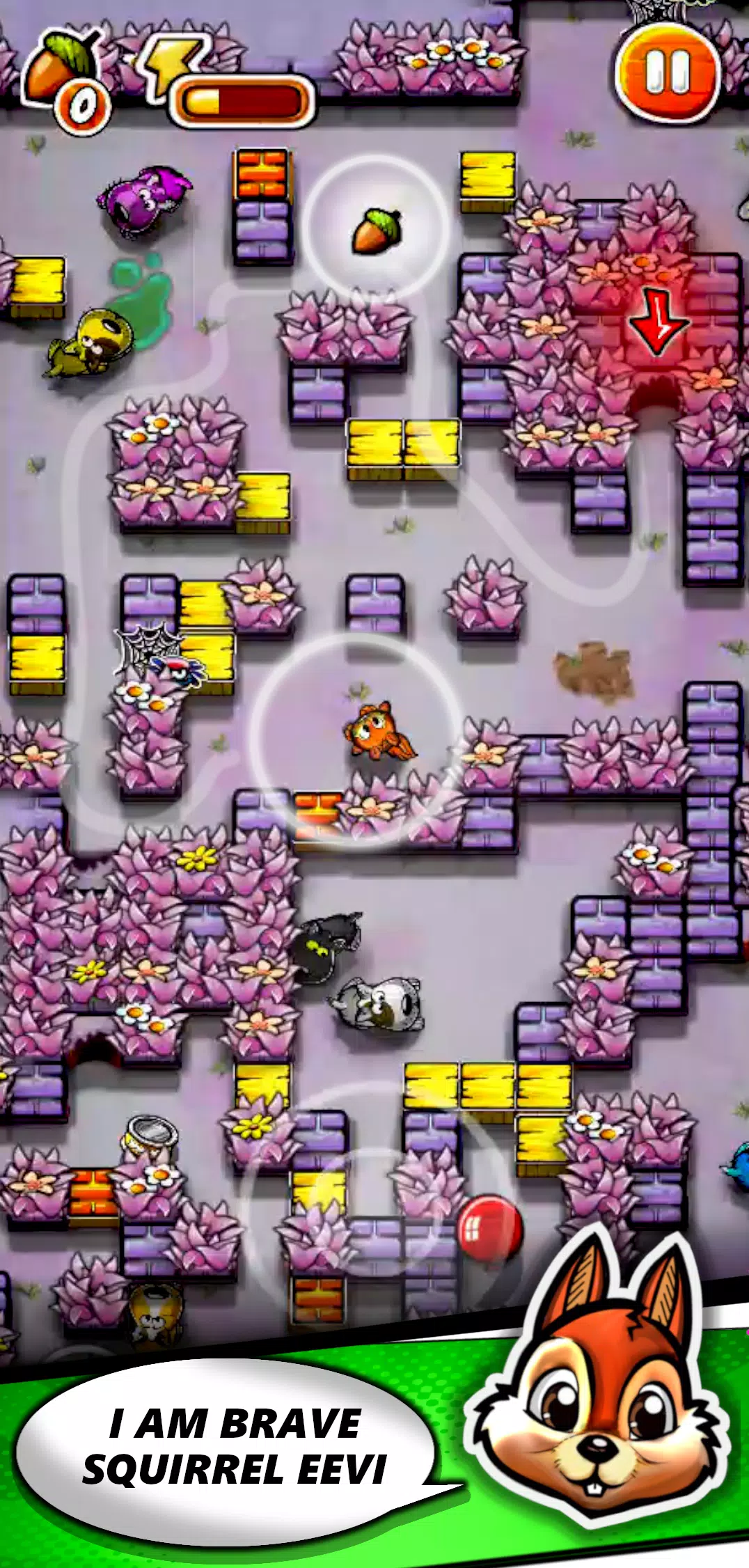 Schermata Squirrel Maze Escape 3