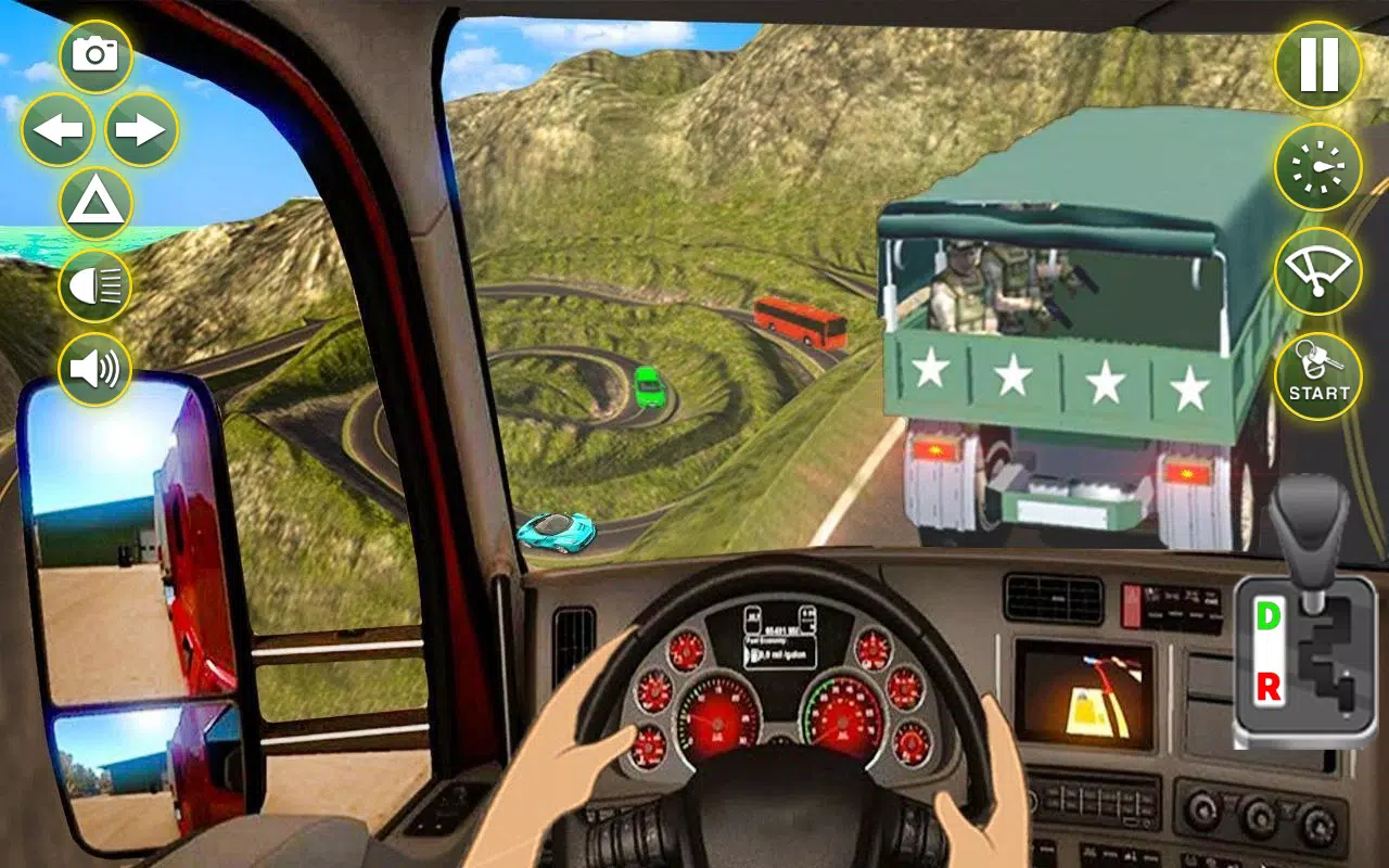 US Army Truck Sim Vehicles Tangkapan skrin 0