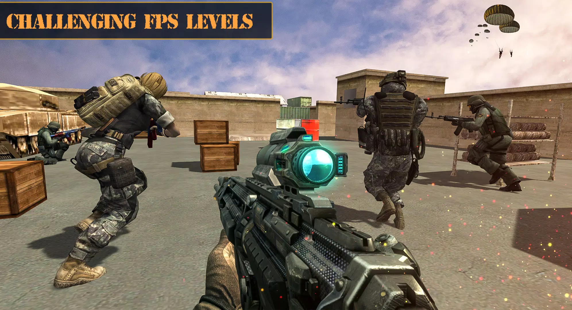 FPS Shooting Strike Game Tangkapan skrin 1