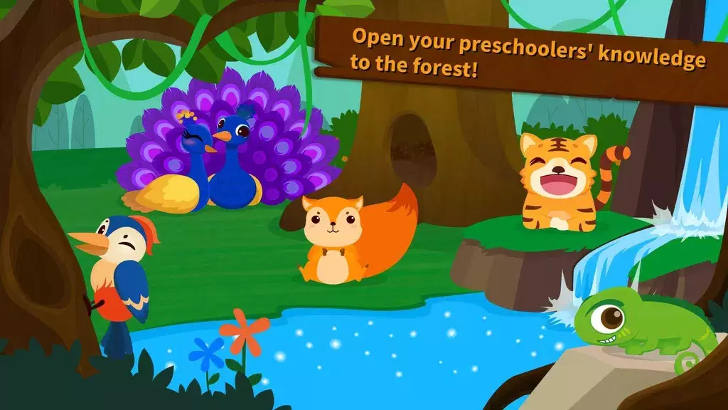 Little Panda’s Forest Animals স্ক্রিনশট 0