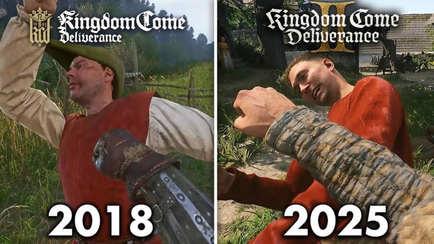 Video: How the graphics and animation have changed in Kingdom Come 2 compared to the first installment