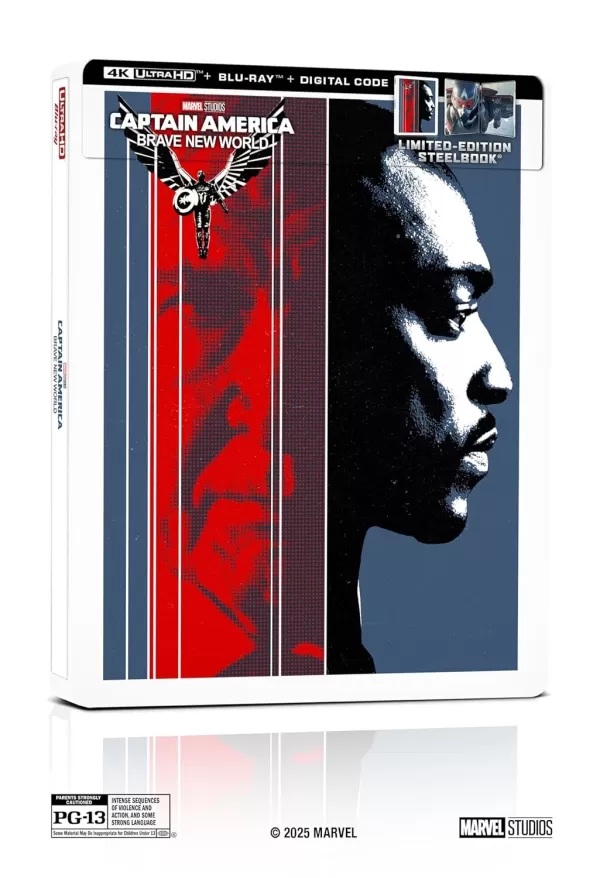 Kapitan America: Matapang na Bagong Mundo 4K Steelbook Magagamit na Ngayon Para sa Preorder