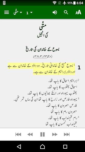 Urdu ERV Bible Ảnh chụp màn hình 0