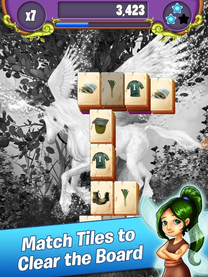 Hidden Mahjong Unicorn Garden Скриншот 0