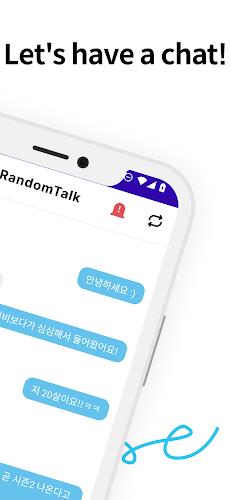 RandomTalk - Random Chat স্ক্রিনশট 0