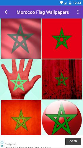 Morocco Flag Wallpaper: Flags Zrzut ekranu 0