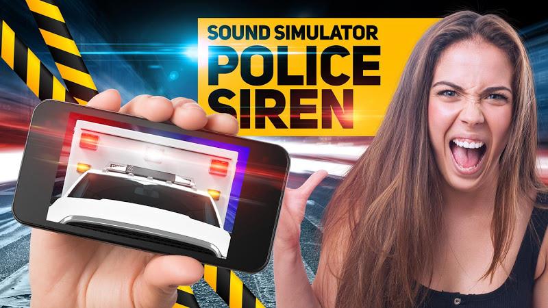 Police sound siren simulator স্ক্রিনশট 0