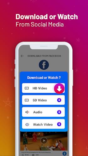 Schermata HD Video Downloader App 2