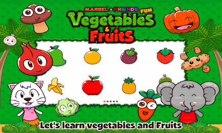 Marbel Fun Vegetable & Fruits 螢幕截圖 1