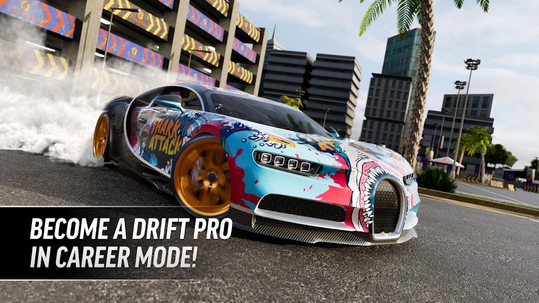 Drift Max Pro Car Racing Game Mod Скриншот 3