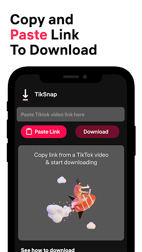 TikSnap: Downloader for TikTok Captura de tela 1