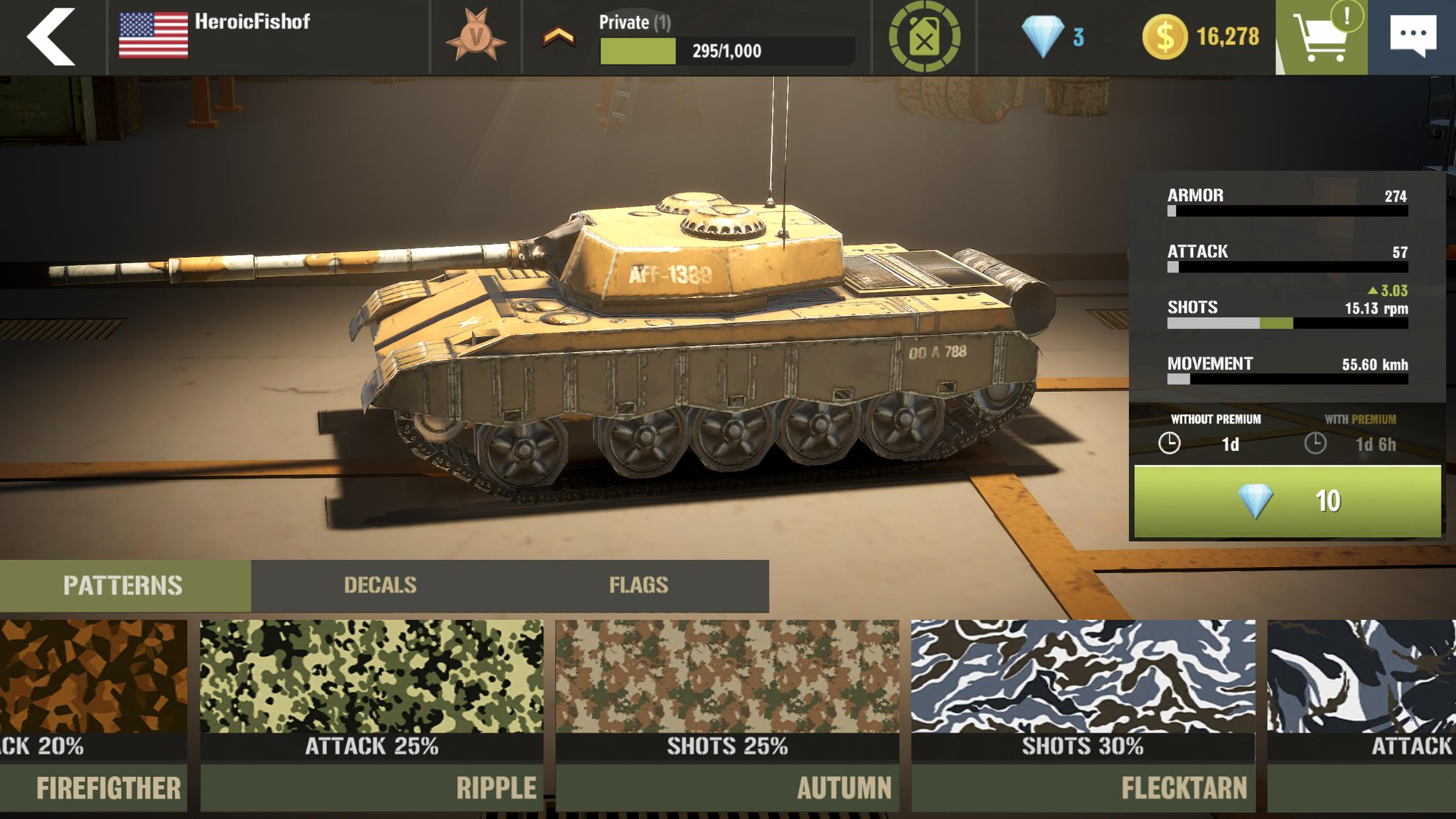 War Machines: Jogo de tanques Captura de tela 3