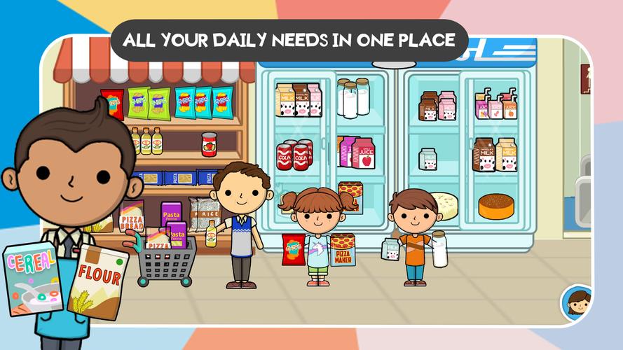 Lila's World: Grocery Store Captura de tela 3