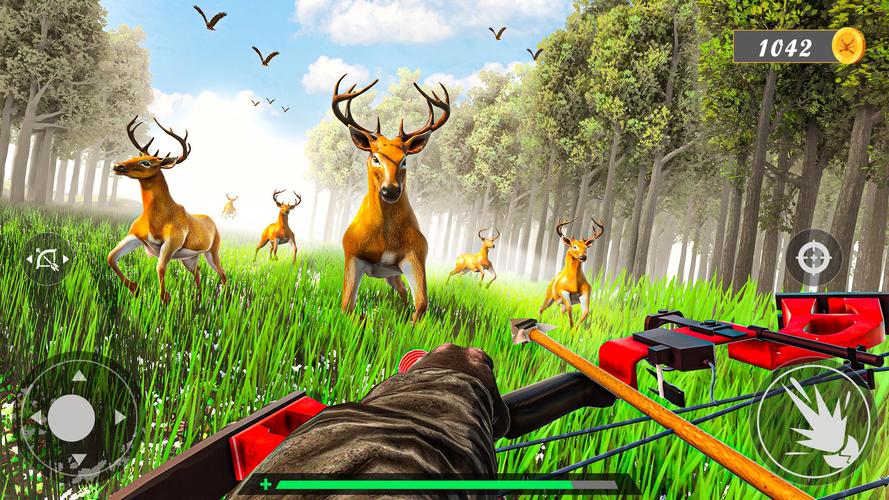 Animal Archery Hunting Games Ekran Görüntüsü 3