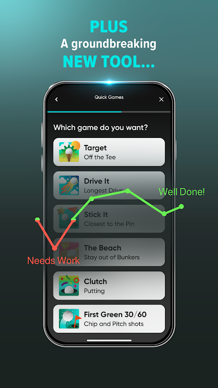 Schermata Xonic iTQ: Quick A.I. Caddie 3