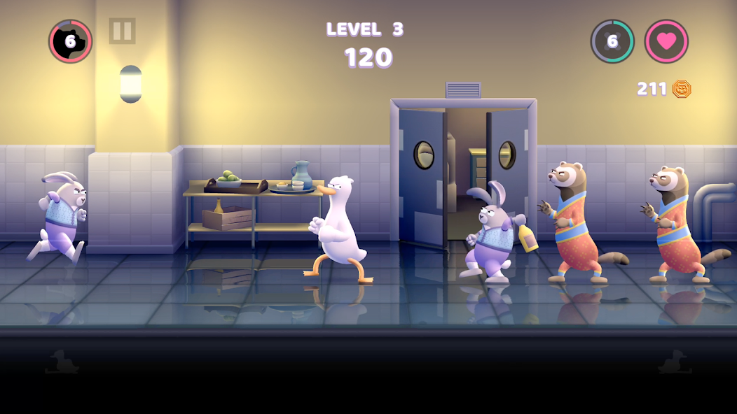 Punch Kick Duck Mod 螢幕截圖 2