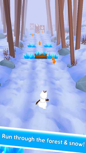 Snowman Rush 螢幕截圖 3