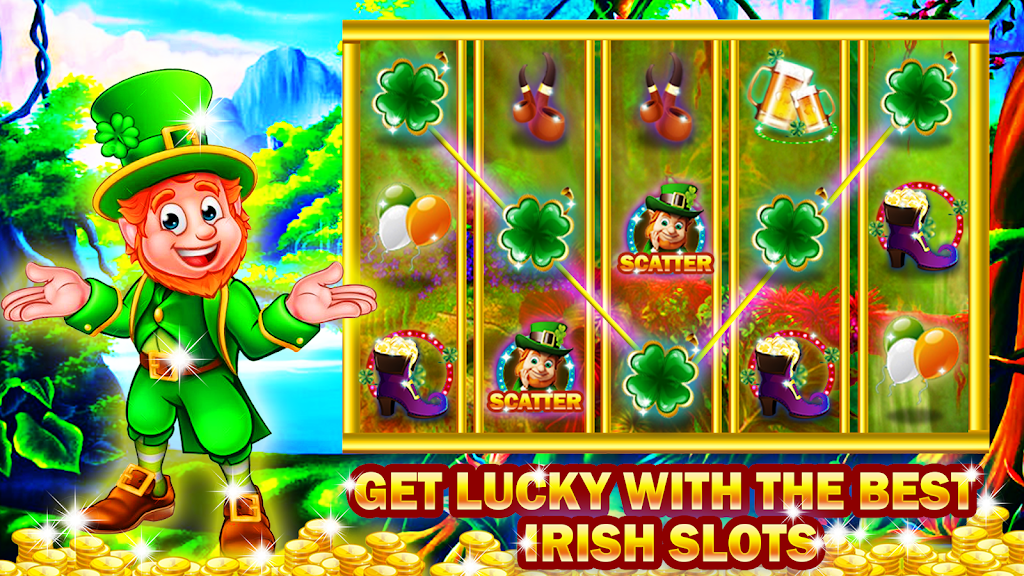 Gold Irish Slots Machines स्क्रीनशॉट 0