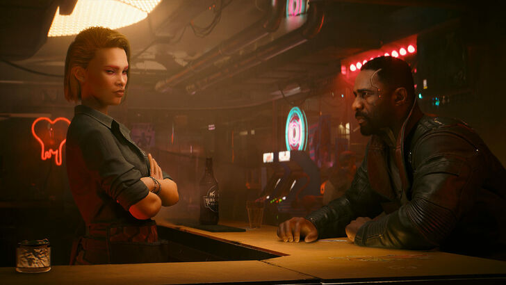 Cyberpunk 2077'den Idris Elba, Keanu Reeves'le Cyberpunk Canlı Aksiyonunu Umuyor