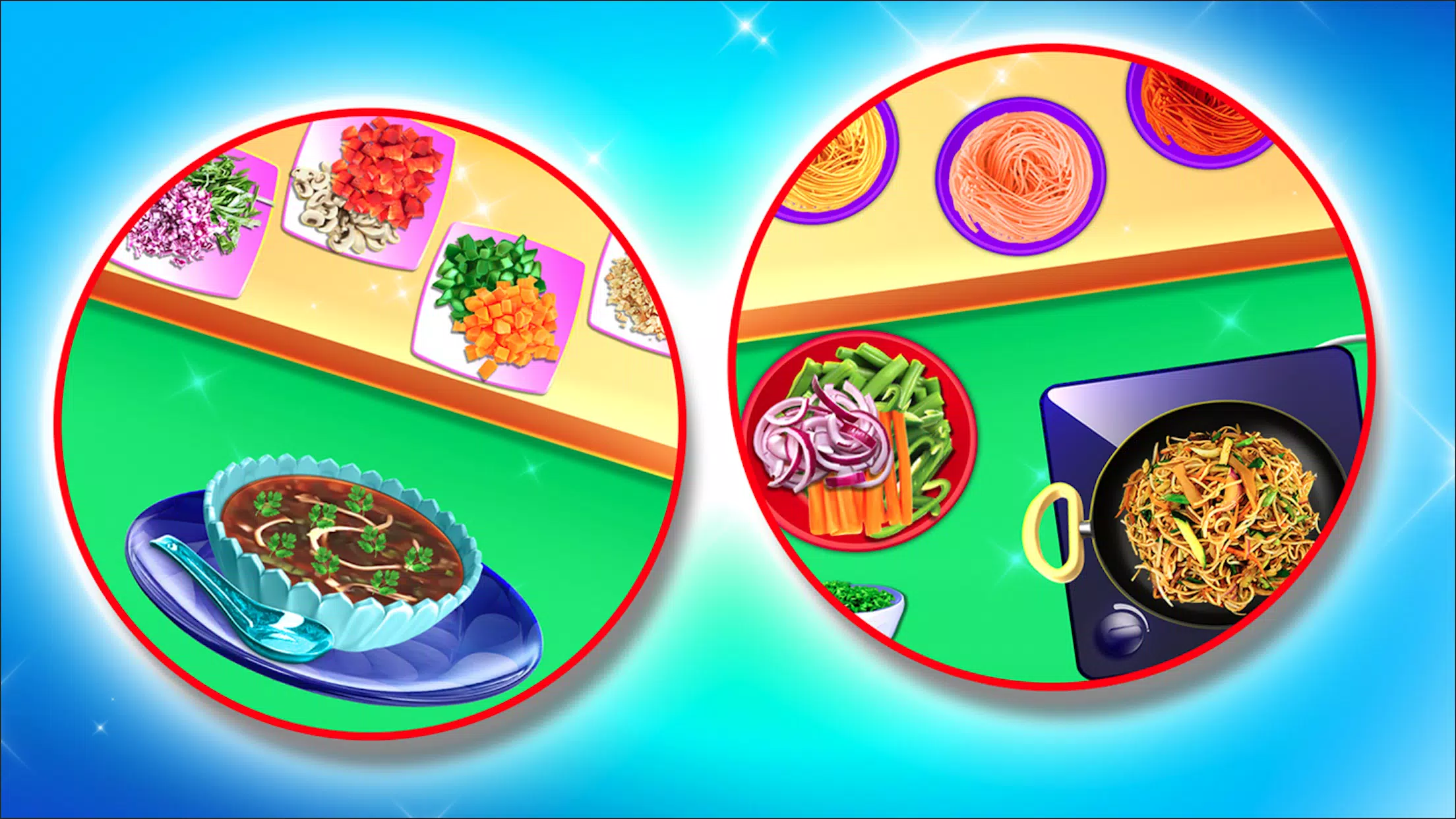 Schermata Lunar Chinese Food Maker Game 2