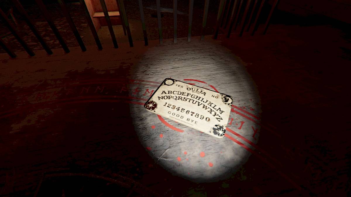 Conselho de Ouija em fasmofobia como parte de um artigo sobre objetos amaldiçoados.