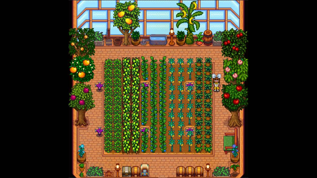 Nhà kính có thể giữ bao nhiêu cây ở Thung lũng Stardew?