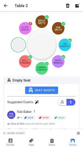 Table Tailor: Seating Planner Capture d'écran 1