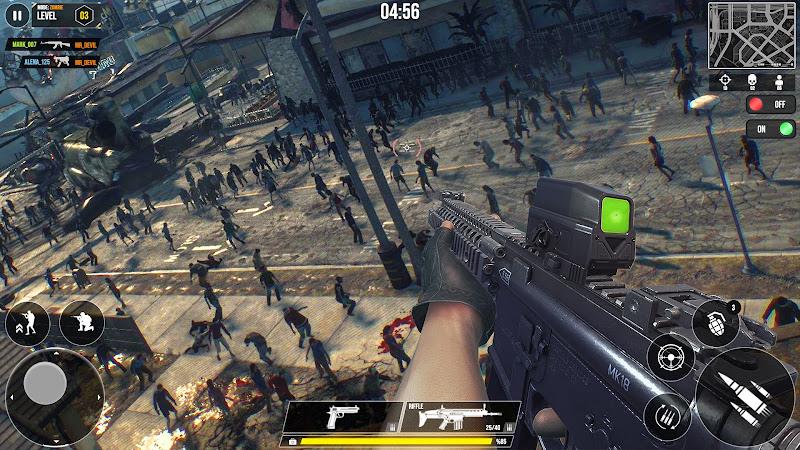 Dead Zombie Survival Shooter Ekran Görüntüsü 1