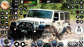 Offroad Car Driving Jeep Games Ekran Görüntüsü 0