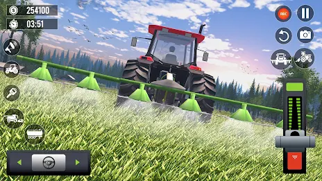 Super Tractor Farming Games ဖန်သားပြင်ဓာတ်ပုံ 3