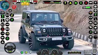 Offroad Jeep Driving:Jeep Game স্ক্রিনশট 1