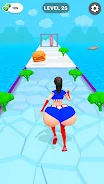 Twerk Battle Race Running Game Schermafbeelding 2