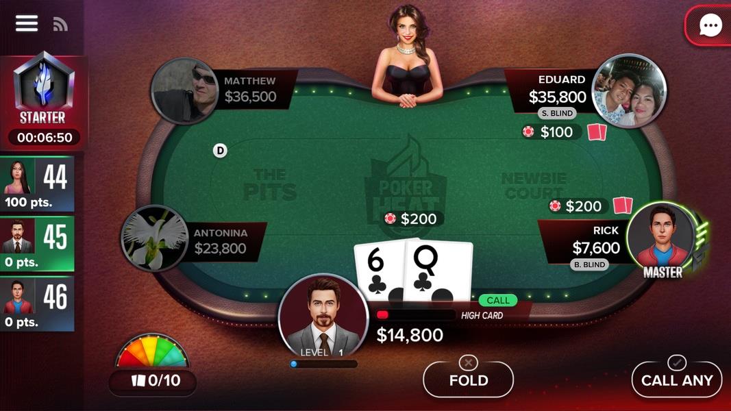 Poker Heat™: Texas Holdem Poker Capture d'écran 3