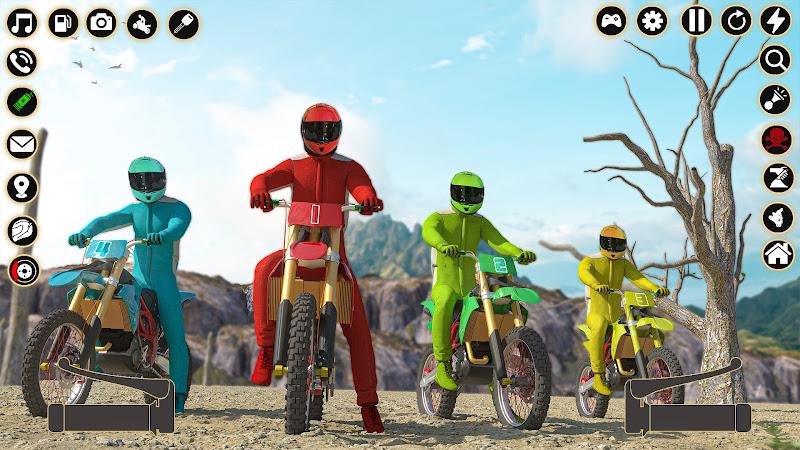 Wheelie Dirt Bike Games Ekran Görüntüsü 1