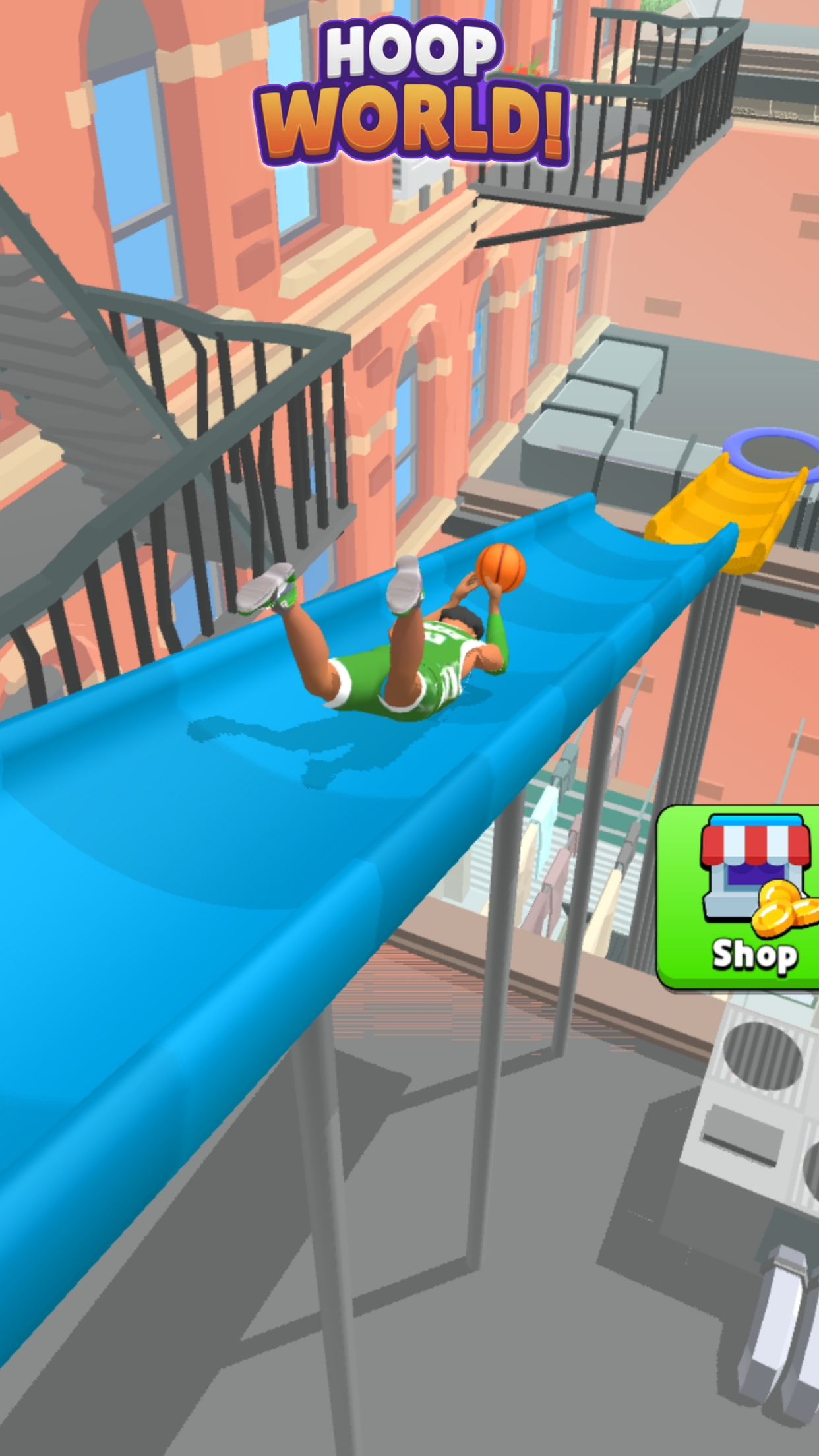 Hoop World: Flip Dunk Game 3D Screenshot 0