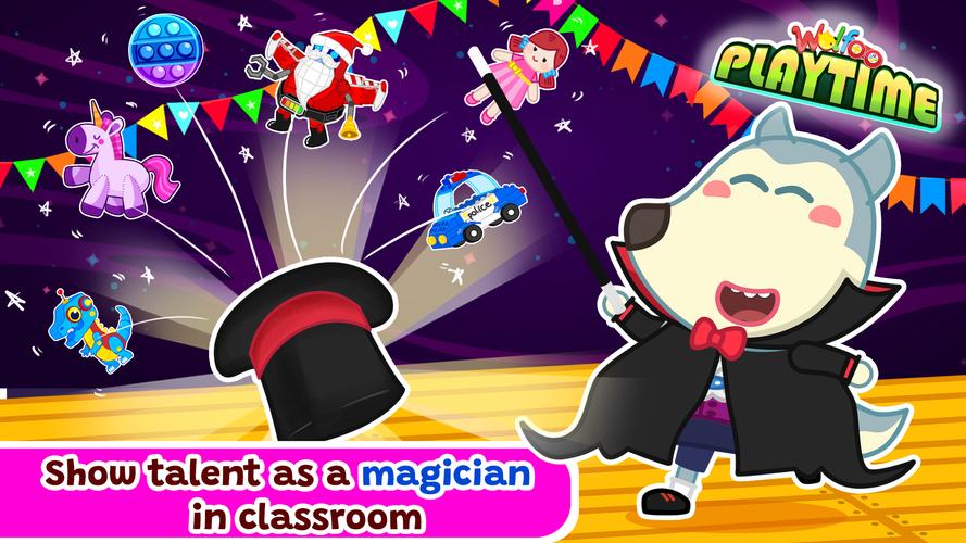 Wolfoo Playtime School Stories 螢幕截圖 3