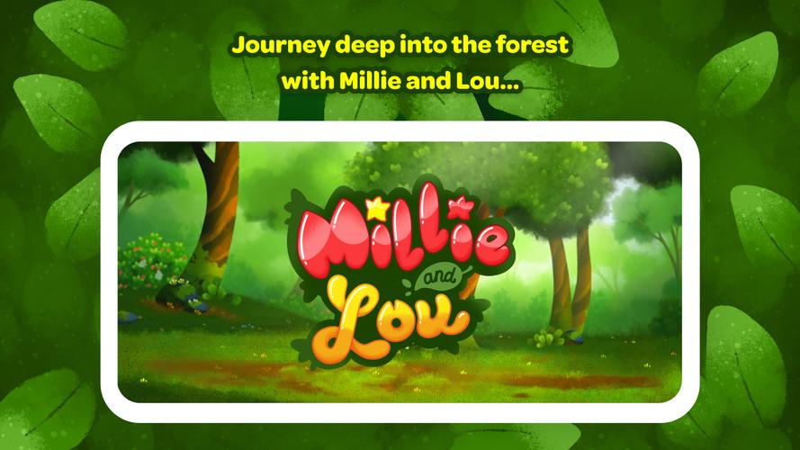 Millie and Lou: Colouring Captura de tela 0