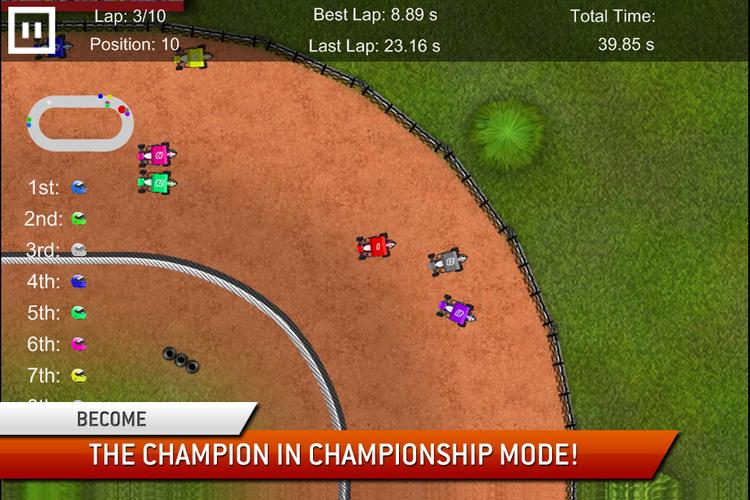 Dirt Racing Sprint Car Game 2 スクリーンショット 0